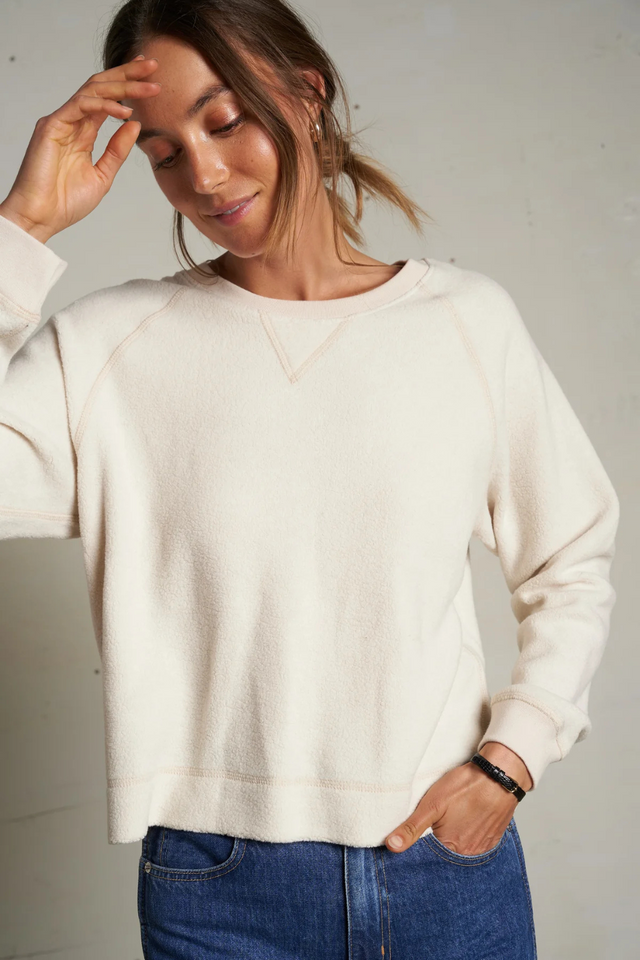 Off white crewneck super soft sweatshirt