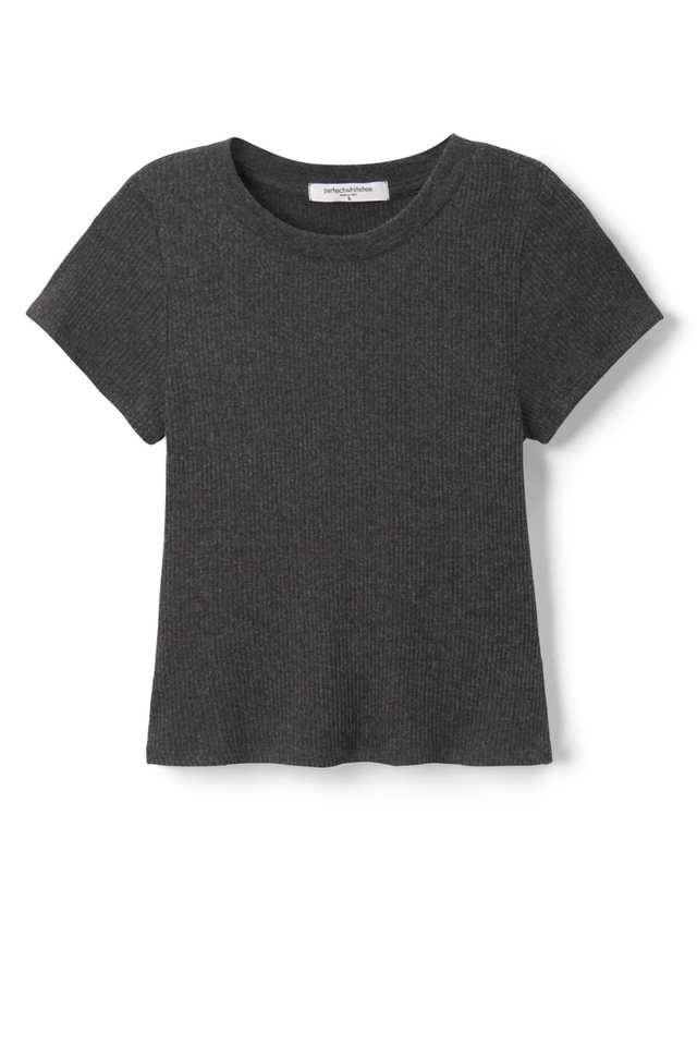 perfectwhitetee | Gabby Tee - Charcoal
