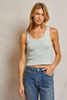 blondie tank top mint green