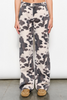 cow print womens denim jean pants